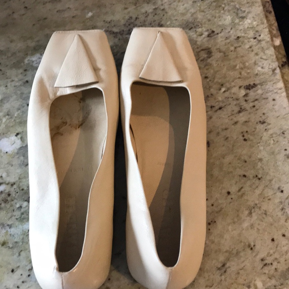Jil Sander flats in leather size 10.5